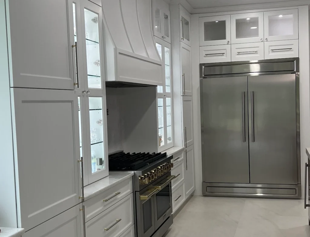 Modern kitchen ideas from Kitchen and Closets — custom cabinetry designed, built, and installed in-house in Boca Raton, FL